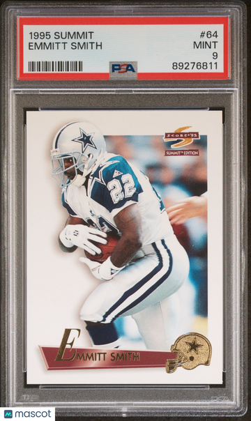 1995 Summit Emmitt Smith #64 PSA 9