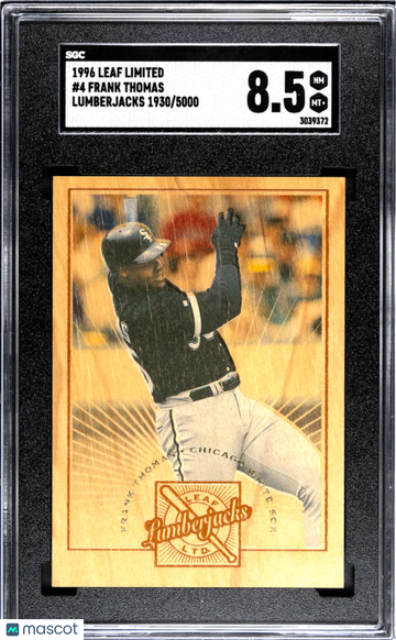 1996 Leaf Limited Frank Thomas #4 Lumberjacks SGC 8.5