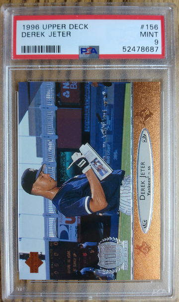 1996 Upper Deck Derek Jeter PSA 9