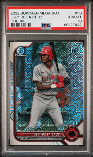 2022 Bowman Elly De La Cruz #BCP-50 PSA 10