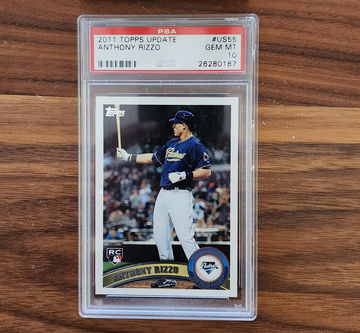 2011 Topps Update #US55 Anthony Rizzo PSA 10