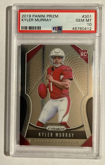 2019 Panini Prizm Kyler Murray PSA10