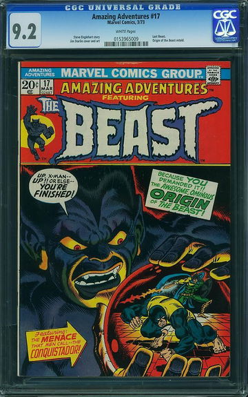AMAZING ADVENTURES #17, CGC 9.2 NM-