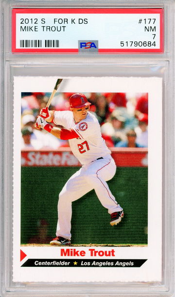 2012 SI For Kids Mike Trout PSA 7