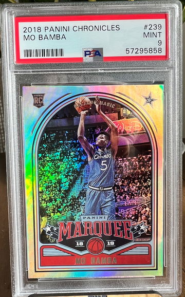 2018 Panini Chronicles #239 Mo Bamba Rookie Card RC PSA 9 MINT Low Pop 🔥📈