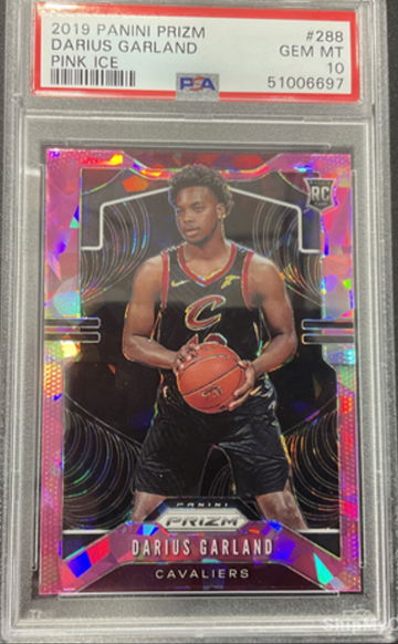 2019 Darius Garland Pink Ice PSA 10  POP 12