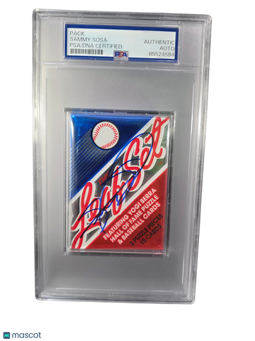 1990 Sammy Sosa PSA A Auto A