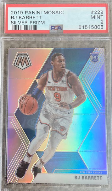 2019 Mosaic RJ Barrett Silver PSA9