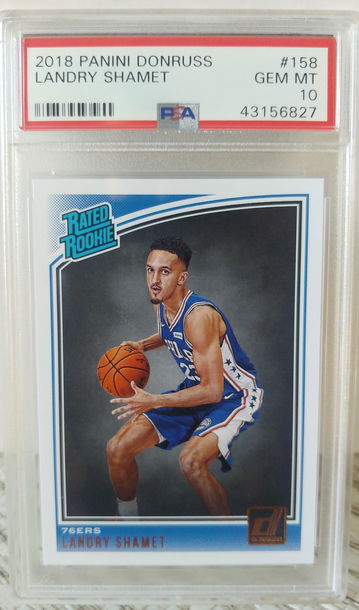 2018 Donruss Landry Shamet PSA 10