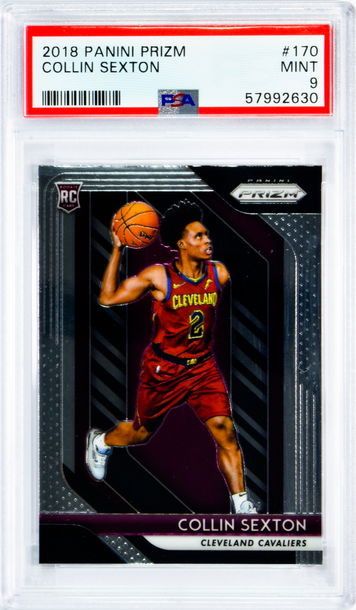 2018 Collin Sexton Panini Prizm #170 PSA 9