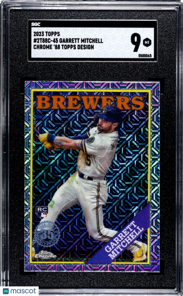 2023 Topps Garrett Mitchell #2T88C-45 CHR. '88 SGC 9