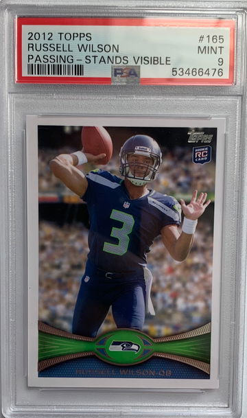 2012 Topps Russell Wilson PSA 9