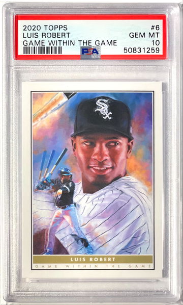 Luis Robert 2020 Topps Game Within The Game PSA10 Gem Mint 