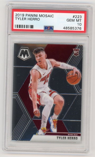 Tyler Herro 2019 Mosaic PSA 10 Rookie
