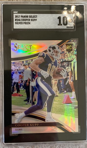 2017 Cooper Kupp Select Silver Prizm