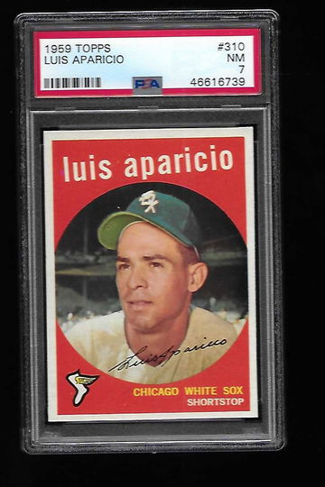 1959 Topps Luis Aparicio PSA 7