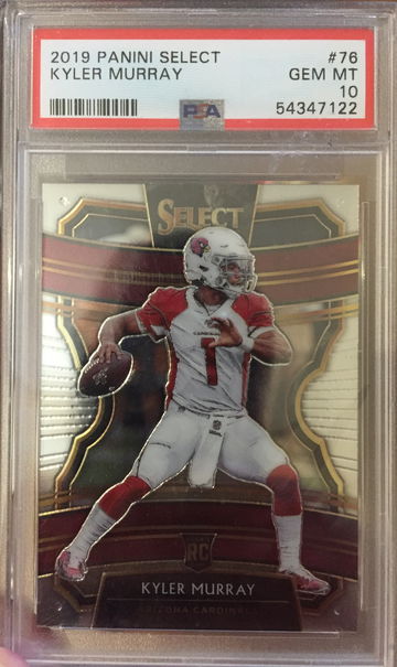 2019 Kyler Murray Select Concourse Rookie PSA 10