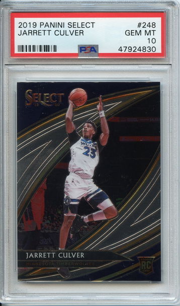 Jarrett Culver Courtside PSA 10 NEP