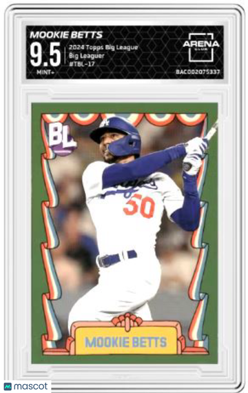 2024 Topps Big League Mookie Betts #TBL-17 Big Leaguer Arena Club 9.5