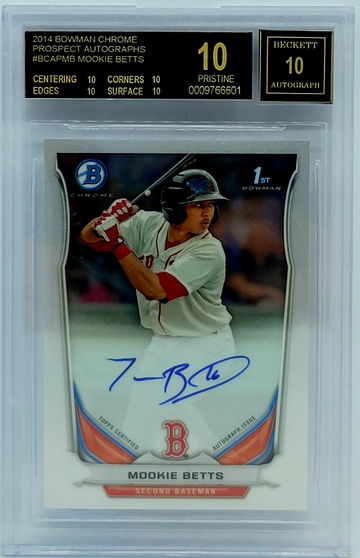 2014 Bowman Chrome Mookie Betts