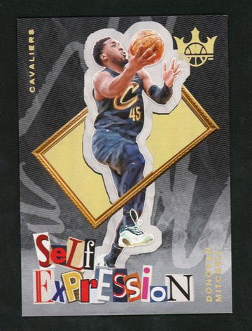 2022 Panini Court Kings 22 Donovan Mitchell Self Expression /10 Cleveland Cavaliers