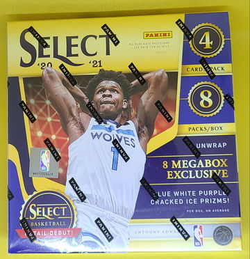 2021 Panini Select Basketball Mega Box