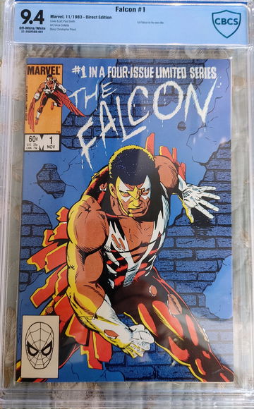THE FALCON #1 CBCS 9.4 KEY FIRST 1983 ISSUE 