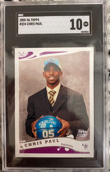 2005 Topps Chris Paul Rookie GEM Mint SGC 10