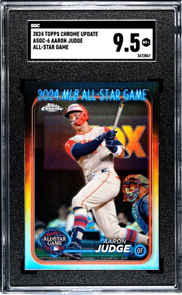 2024 Topps Chrome Update #ASGC-6 Aaron Judge ASG SGC 9.5