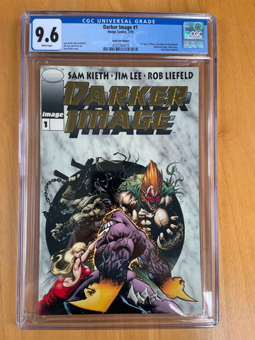 Darker Image #1 Gold CGC 9.6  1st Maxx, Rare Gold Edition