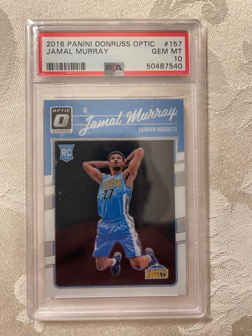 2016 Donruss Optic Jamal Murray RC PSA 10
