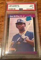 Ken Griffey jr. 1989 Donruss PSA 0