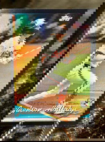 2024 Topps Archives Baseball #293 JACKSON HOLLIDAY RC BLACK FOIL Orioles Rookie