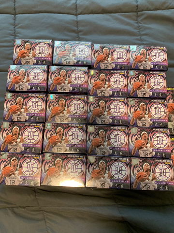 2019-20 Panini illusions blaster 20 box lot