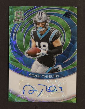 2023 Panini Spectra SIG-ATH Adam Thielen /35 Carolina Panthers Auto