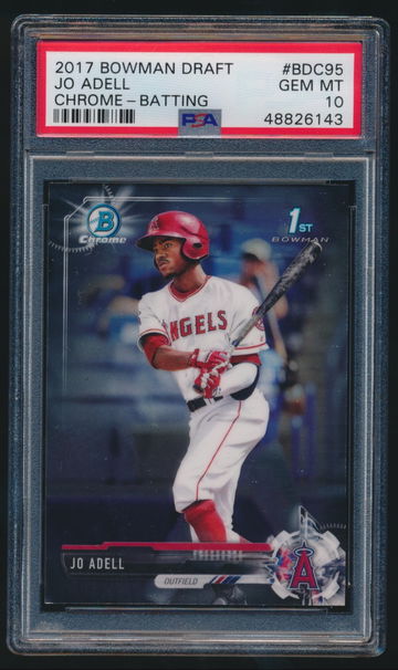 2017 Bowman Chrome Jo Adell PSA 10 