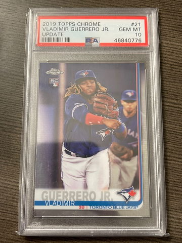 2019 Topps Update Vladimir Guerrero Jr Rookie RC PSA 10