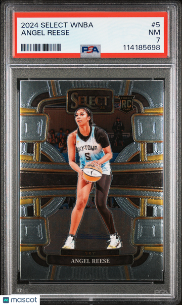 2024 Panini Select WNBA Angel Reese #5 PSA 7