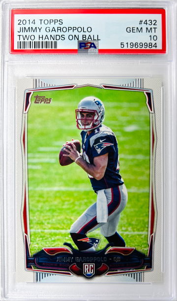 ⭐️2014 JIMMY GARAPPOLO TOPPS #432 PSA 10 RC