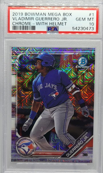 2019 Bowman Mega Box #1 Vladimir Guerrero Jr  PSA 10 