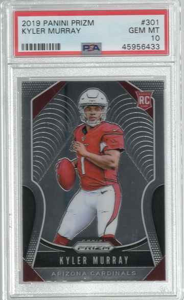 2019 Panini Prizm Kyler Murray PSA 10 RC