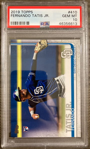 Fernando Tatis Jr 2019 Topps PSA 10