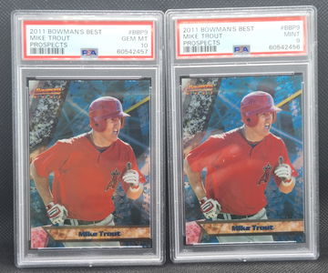 2011 Bowmans Best Mike Trout Prospects