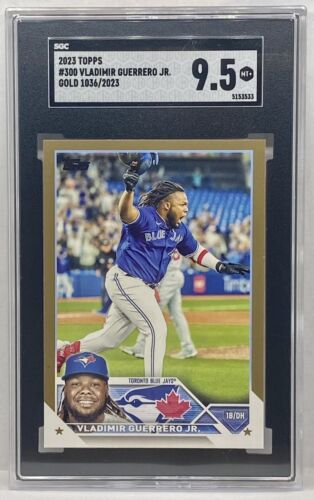 2023 Topps Vladimir Guerrero Jr. Gold 1036/2023 SGC 9.5 Mint +