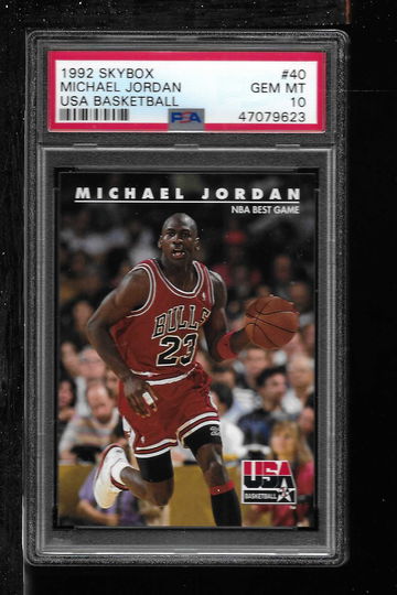 1992 SKYBOX MICHAEL JORDAN #40