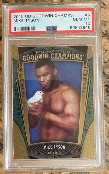 2015 UD Goodwin Champs Mike Tyson #5