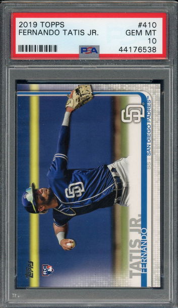 2019 Topps Fernando Tatis Jr. PSA 10