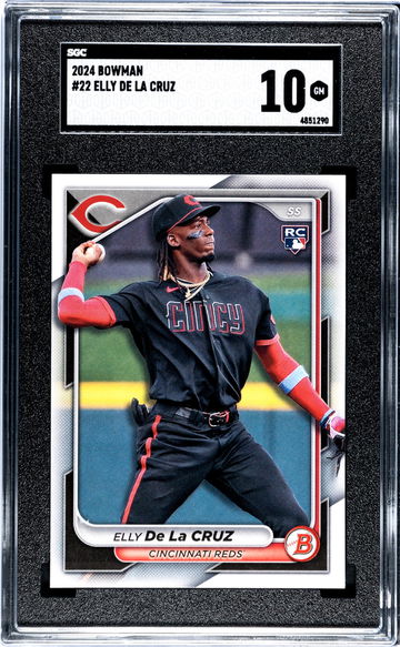 2024 Bowman #22 Elly De La Cruz SGC 10