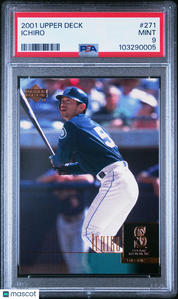 2001 Upper Deck Ichiro #271 PSA 9