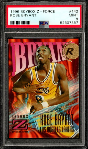 Kobe Bryant 1996 Skybox Z-Force #142 RC Rookie PSA 9 MINT